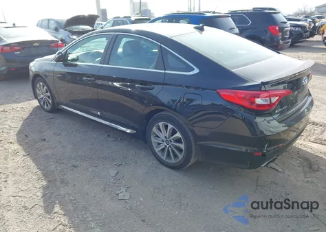 2016 Hyundai Sonata Sport из США, поврежденный, VIN 5NPE34AF1GH294691